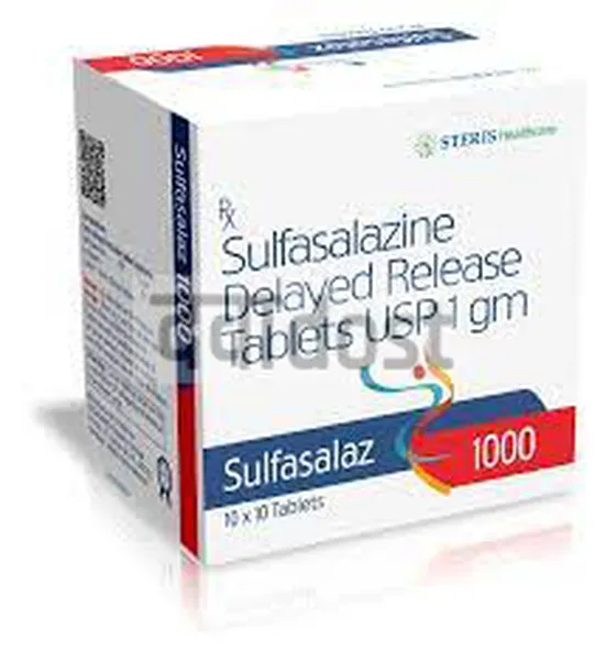 Sulfasalaz 1000mg Tablet 15s