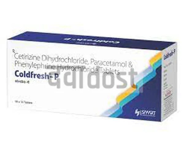 Coldfresh P 5mg/325mg/5mg Tablet 10s