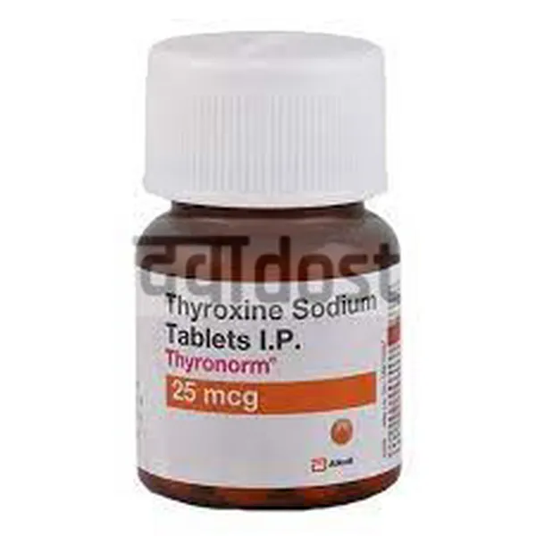 Thyrocip 25mcg Tablet 120s