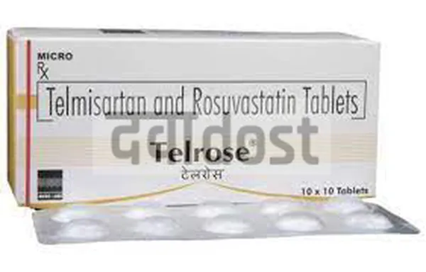 Telrose 40mg/10mg Tablet 10s