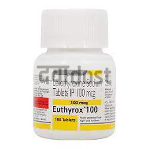 Euthyrox 100mcg Tablet 100s