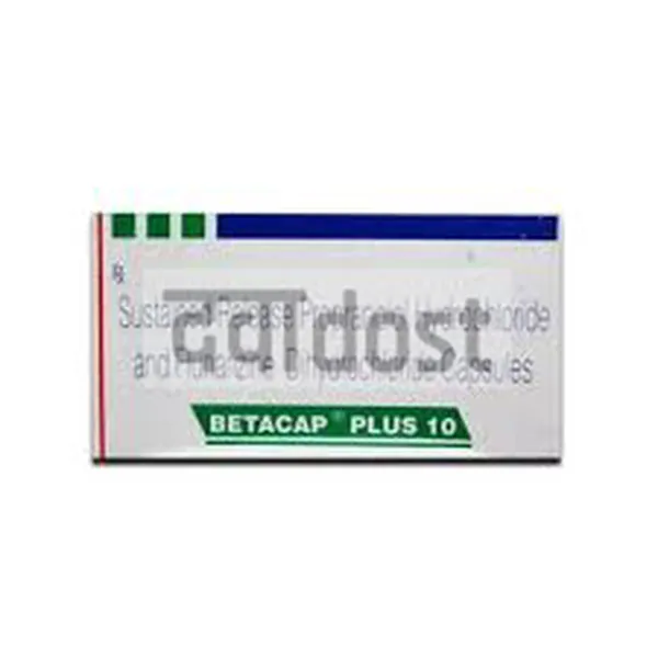 Betacap Plus 40mg/10mg Capsule SR 10s