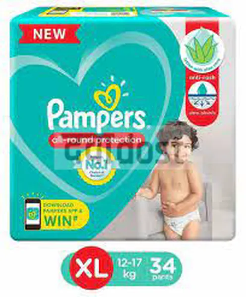 Pampers Baby Dry Pants XL 34s