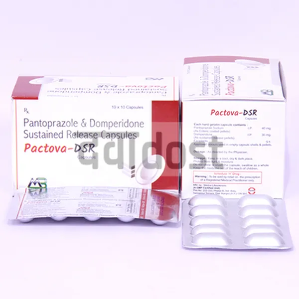 Pactova D 30mg/40mg Capsule SR 10s