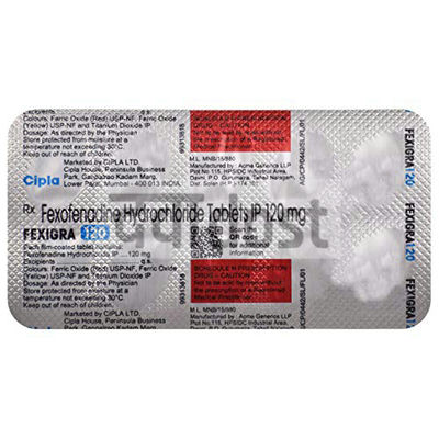 Fexigra 120mg Tablet 10s