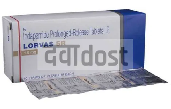 INDAPAMIX 1.5MG TABLET SR 10S