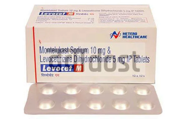 Leavocet M 5mg/10mg Tablet 10s