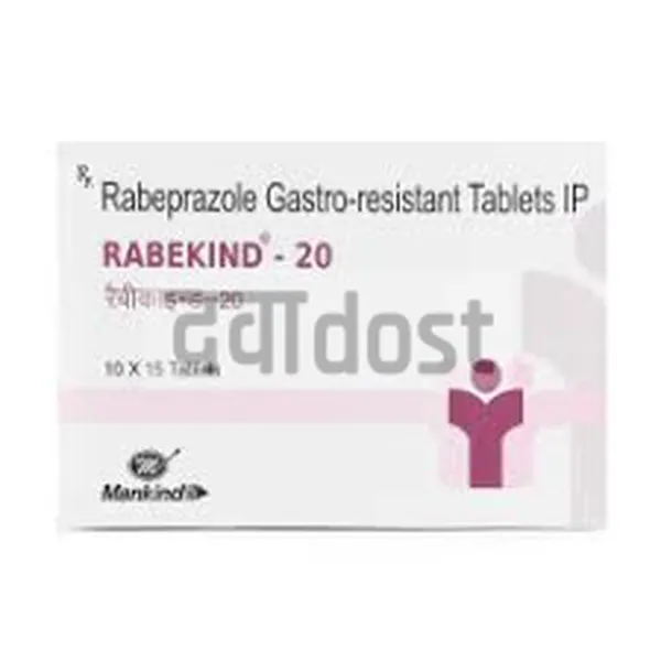 Rabekind 20mg Tablet 15s