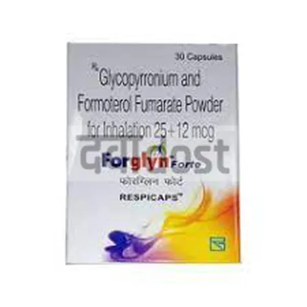 Forglyn 12mcg/25mcg Forte Respicap 30s