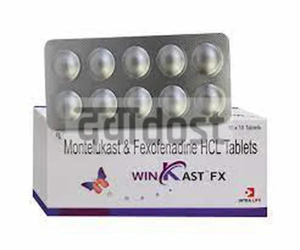 Winkast FX 10mg/120mg Tablet 10s