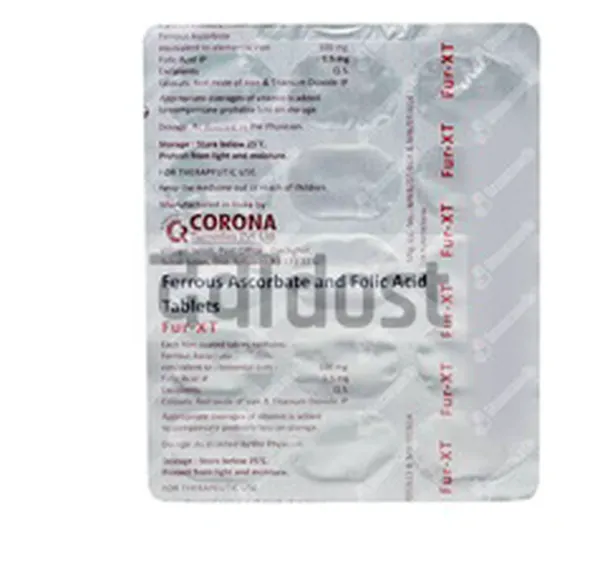 Fur XT 100mg/1.5mg Tablet 15s