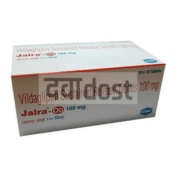 Jalra OD 100mg Tablet SR 10s