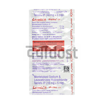 Levosiz M 5mg/10mg Tablet 15s