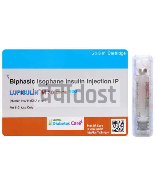 LUPISULIN M 30 INJECTION 100IU/ML