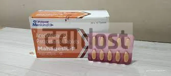 Mahagesic P 100mg/325mg  Tablet 10s