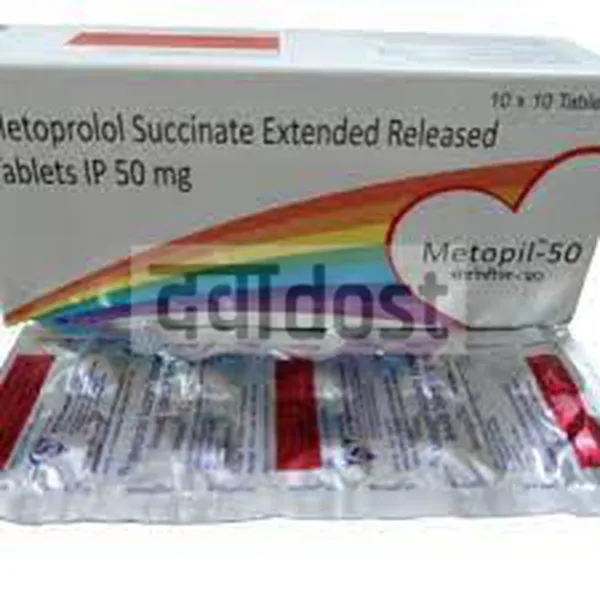 Metopil 50mg Tablet 10s