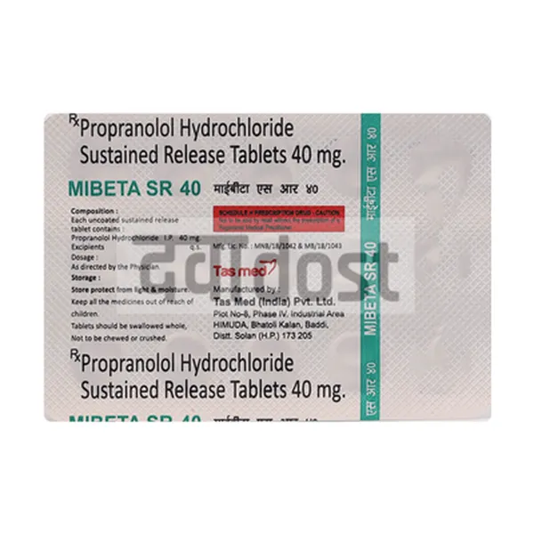 Mibeta  40mg Tablet SR 15s