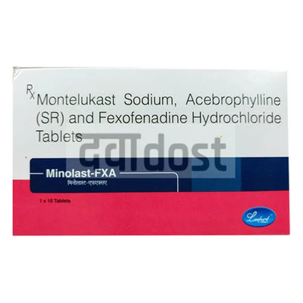 Minolast FXA 10mg/120mg/200mg Tablet 10s