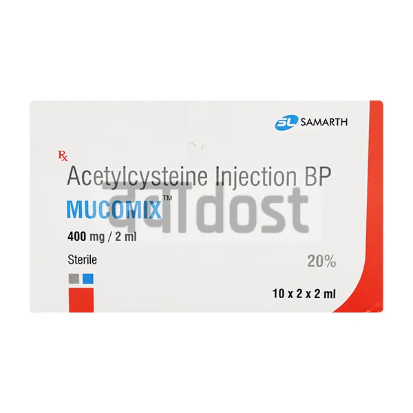 Mucomix 400mg Injection 2ml