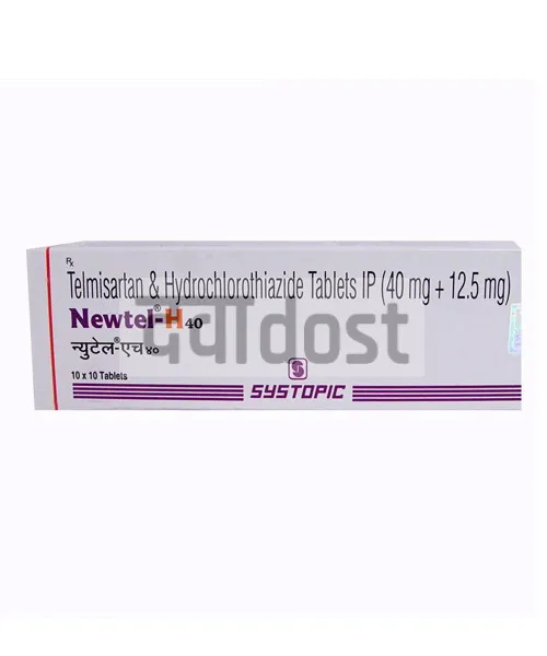 Newtel H 40mg/12.5 Tablet 10s