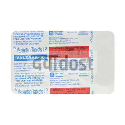 Valzaar 80mg Tablet 15s