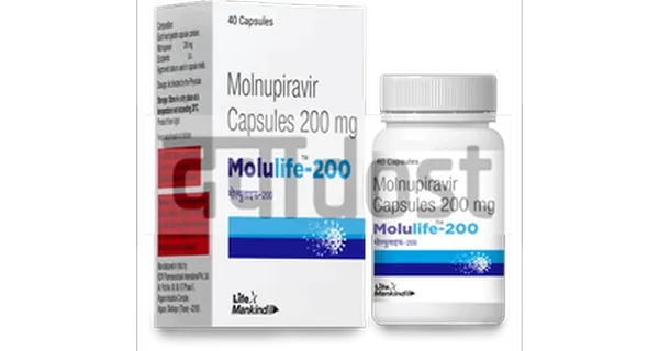 Molulife 200mg Capsule 40s