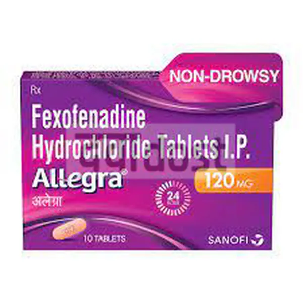 Allorgia 120mg tablet 10s