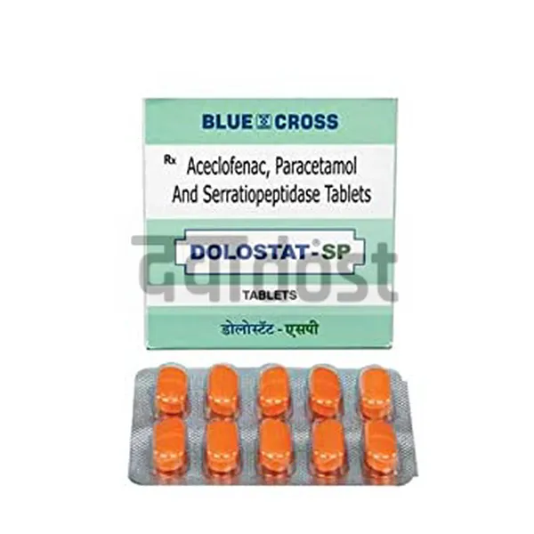 Dolostat SP 100mg/500mg/15mg Tablet 10s