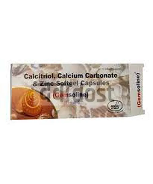 Gemsoline Soft Gelatin Capsule 10s