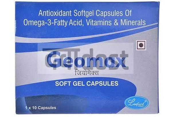 Geomax 4G Capsule 10s Upto 30.00% Off | DawaaDost