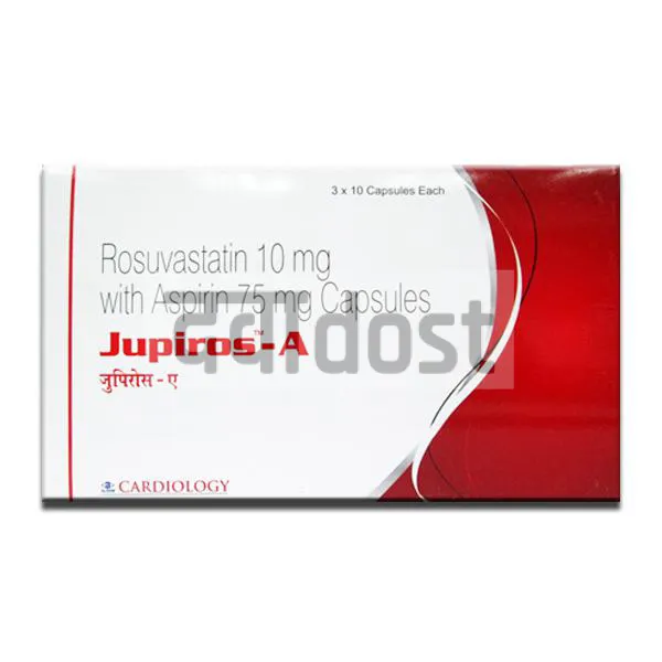 Jupiros A 10mg/75mg Capsule 10s