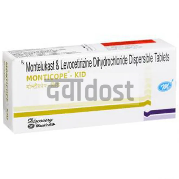 Monticope Kid 2.5mg/4mg Tablet 10s