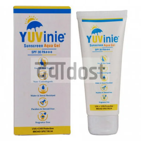 Yuvinie Sunscreen Aqua SPF 30 Gel 50gm