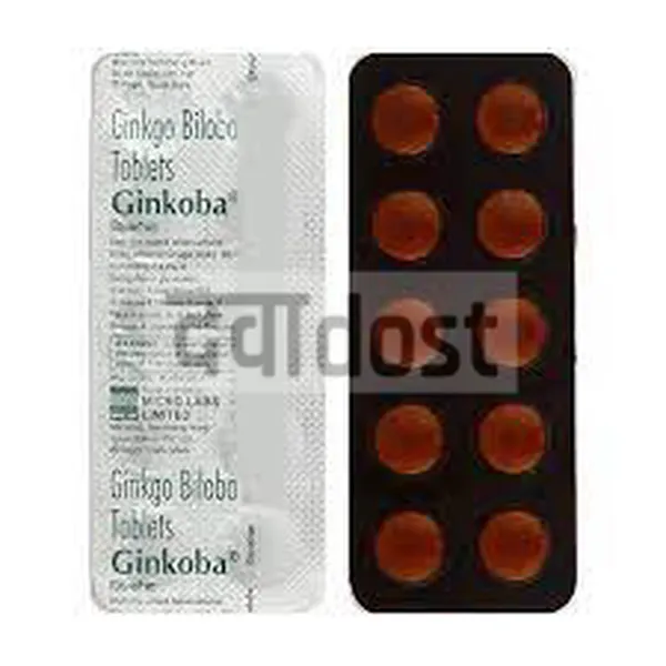 Ginkoba 40mg Tablet 10s