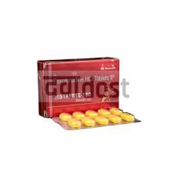 Histafree 180mg Tablet 10s