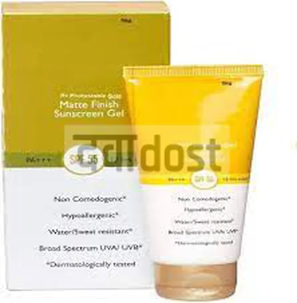 Photostable Gold Sunscreen Gel Spf 55 50gm