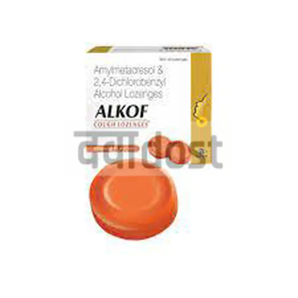 Alkof Cough Lozenges Ginger 10s