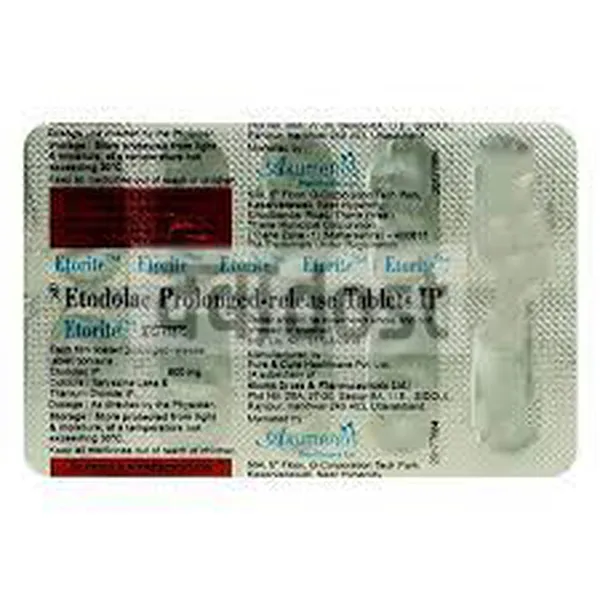 Etorite 600mg Tablet ER 10s