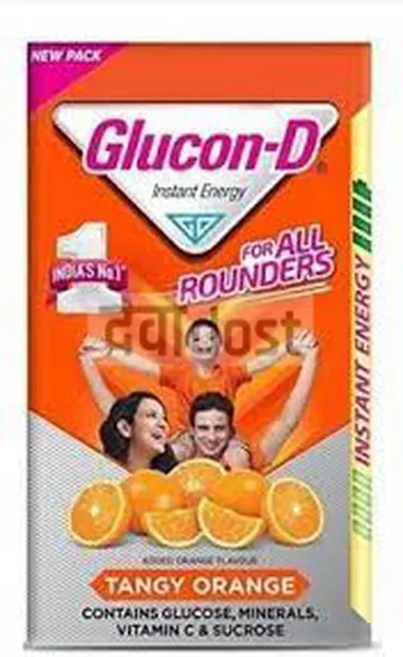 Glucon D Instant Energy Health Drink Tangy Orange 250gm