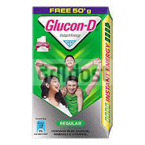 Glucon D Instant Energy Health Drink Regular Powder 500mg