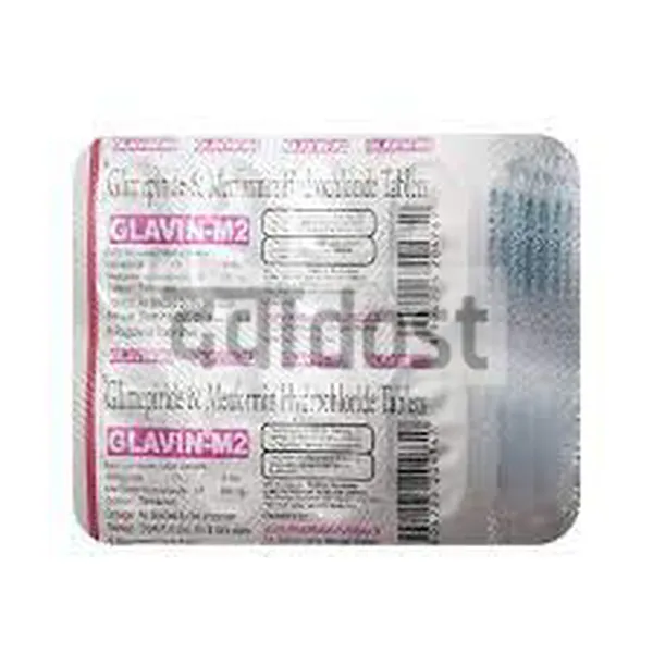 Glavin M Forte 2mg/1000mg Tablet10s