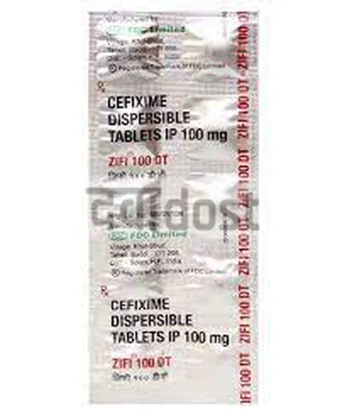 Zifi 100mg Tablet DT