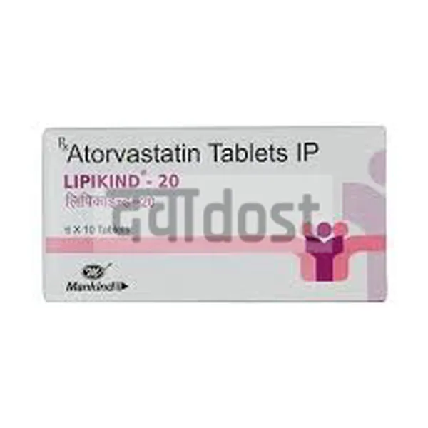 Lipikind 20mg Tablet