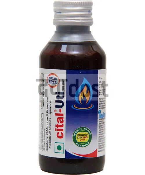 Cital Uti Oral Suspension Sugar Free 100ml