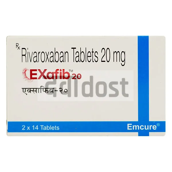 Exafib 20mg Tablet 14s