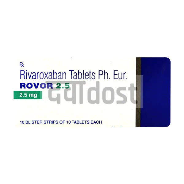 Rovor 2.5mg Tablet 10s