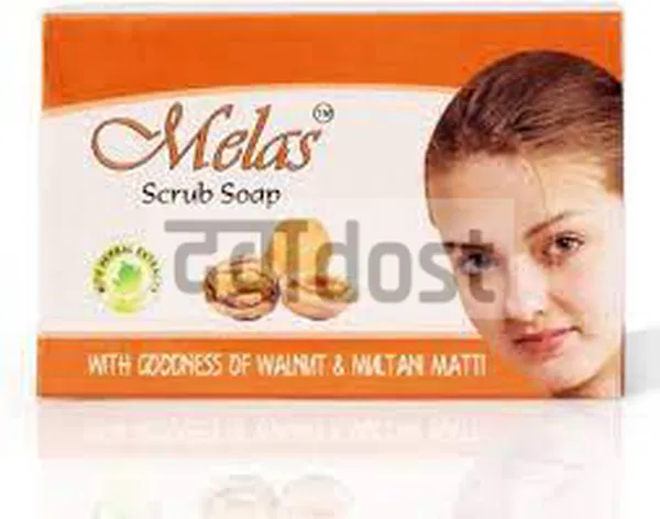 Melas Scrub Soap 75gm