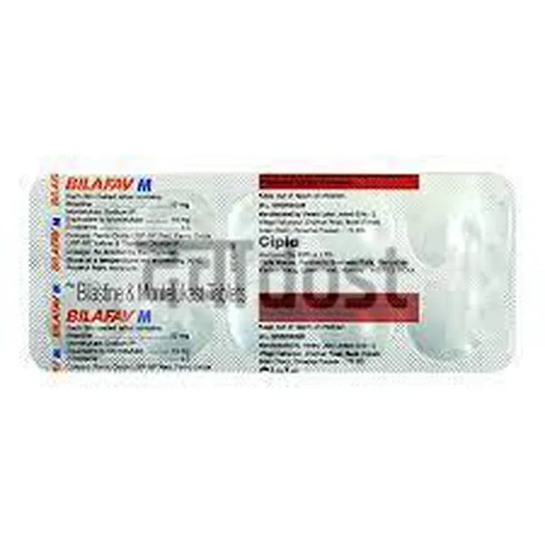 Bilafav M 20mg/10mg Tablet 10s