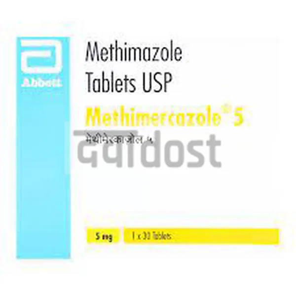 Methimercazole 5mg Tablet