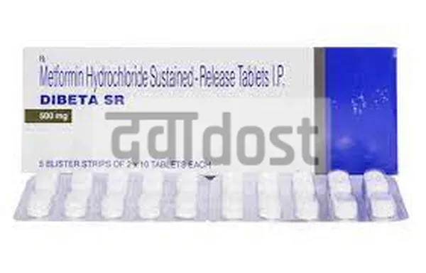 Dibeta SR 500mg Tablet 